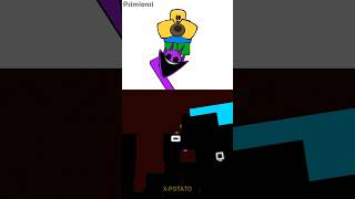 Roblox Noob vs Sprunki Durple Phase 4 🔈  simionsi  Xpotato Bouncing Square [upl. by Llenral621]