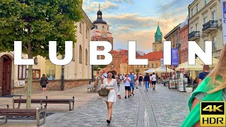 POLAND 2024 🇵🇱  The Charming City of Lublin  4K HDR [upl. by Aneba]