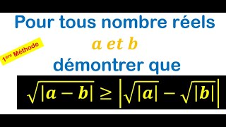 Calcul dans R Valeurs absolues et racines carrées identité remarquable maths algèbre maths [upl. by Einhoj]