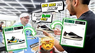 Spending 13000 on Sneakers in 36 Minutes [upl. by Lienet657]