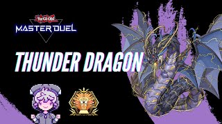 Thunder Dragon Deck Profile amp Replays  quotCyberse Weekquot  Master Rank  YuGiOh Master Duel [upl. by Herby]