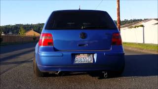 MK4 GTI VR6 25in Magnaflow Catback Exhaust [upl. by Xila]