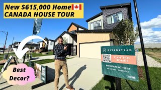 Home Tour In Canada  615000 Home In Canada  Brand New Home Tour with Rental Options [upl. by Ennahgiel]