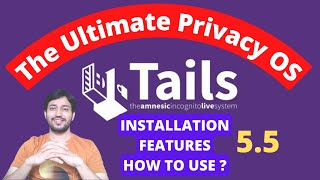 Tails OS 5x  The Ultimate Privacy OS  Installation in USB Drive  Tails Linux 5x Review [upl. by Conias]