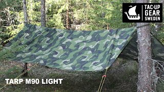 TacUp Gear  Tarp M90 Light [upl. by Ardnassela]