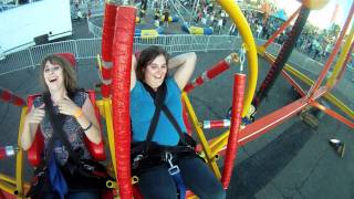 Ejection Seat  Slingshot at the 2011 SD State Fair [upl. by Aicissej]