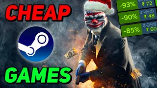 Cheapest Games to Buy on Steam Winter Sale 2023 [upl. by Lirpa]