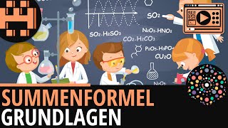 Summenformel Chemische Formel│Chemie Lernvideo Learning Level Up [upl. by Ajiak406]