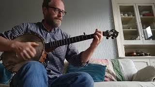 Black Eyed Suzie Clawhammer Banjo Standard G tuning [upl. by Chaffee]