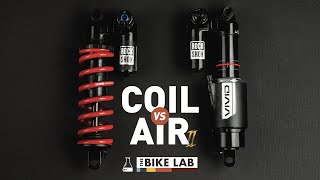 Coil vs Air Rockshox Vivid and Super Deluxe Coil [upl. by Jenkins]