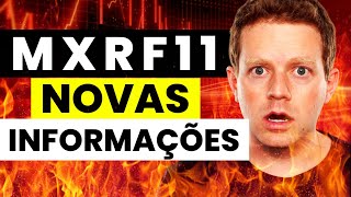 MXRF11 DIVIDENDOS VÃO CAIR MAIS E AGORA [upl. by Cairns]