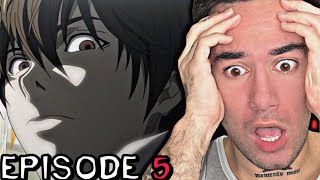 LIGHT IS INSANE DEATH NOTE  Episode 5 REACTION [upl. by Ivetts]