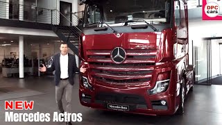 2021 Mercedes Actros L and Truck Lineup Revealed [upl. by Edette]