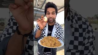 Salam RR vs SS Hyderabad briyani 🤤💥 foodie food biryani streetfood briyanilover shorts [upl. by Farlee]