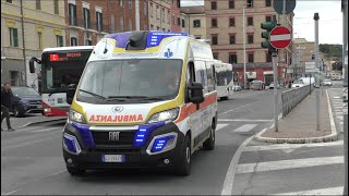 Ambulanza Croce Gialla Ancona in Emergenza  Italian Ambulance in Emergency [upl. by Erline]