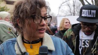 Zendaya at the Womens March on Washington [upl. by Llerrahs560]