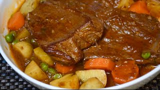 Cómo Hacer Una Carne de Res en Estofado Suavecita y Deliciosa y que Hacer para que Quede Jugosa [upl. by Aihsot]