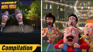 New Compilation  03 Hindi Cartoon  Motu Patlu  S13  spot [upl. by Animor732]