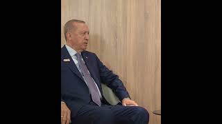 President Erdogan meets with Azerbaijan President Aliyev [upl. by Ninnahc]