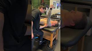 Latissimus Dorsi Pin and Stretch Manual Therapy for Physical Therapists [upl. by Hermina]