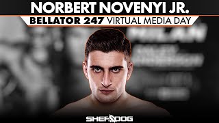 Norbert Novenyi Jr  Bellator 247 Virtual Media Day interview [upl. by Giuliana]