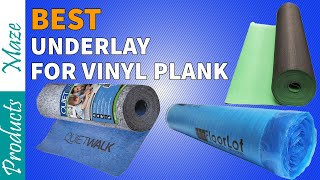 ✅ Best Underlayment For Vinyl Plank Flooring Reviews 2024 Top Rated [upl. by Saraann]