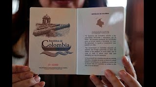 Cambios en pasaporte colombiano así luce y esto costará sacarlo  Noticias Caracol [upl. by Nylaret]