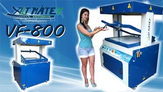 TERMOFORMADORA VACUUM FORMING VF800 ALTMATEX [upl. by Grindlay879]