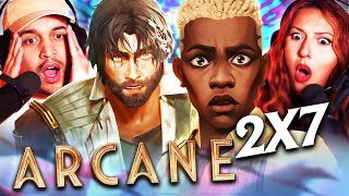 ARCANE SEASON 2 EPISODE 7 REACTION  EKKO IS DOING THE THING  2X7  FIRST TIME WATCHING  REVIEW [upl. by Harvey]