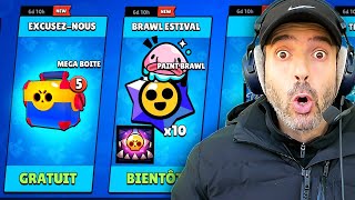 NOUVEAU BUG 😱 RÉCUPÈRE TOUT DE SUITE ces RÉCOMPENSES GRATUITES  ❤️ Merci Brawl Stars [upl. by Larimor]