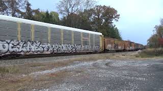 Train 126 102424 Bristol TN [upl. by Odnama246]