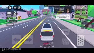 Roblox taxi boss gameplay part 33 [upl. by Ylrac794]