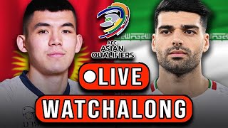 Kyrgyzstan vs Iran LIVE Watchalong  World Cup Qualifiers [upl. by Vasilis]