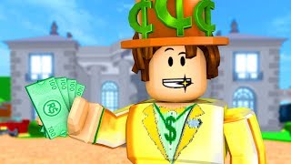 Roblox  TEX FICOU RICO NA MANSÃO MILIONÁRIA Rob The Mansion Obby [upl. by Pittel]