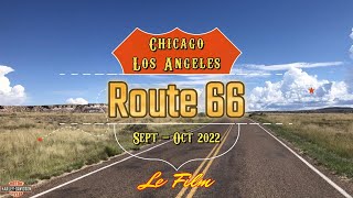 Le film de notre Road Trip sur la Route 66 en Harley Davidson route66 [upl. by Anas]