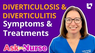 Diverticulosis amp Diverticulitis Symptoms amp Treatments  Ask A Nurse  LevelUpRN [upl. by Anihs]