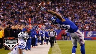 Odell Beckham Jr‘s onehanded catch  Sport Science  ESPN Archives [upl. by Ronym]