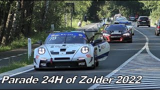 Parade 24H of Zolder 2022 [upl. by Airtemak]