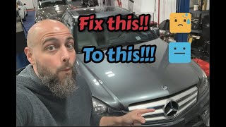 How to reset MercedesBenz air conditioning to work again Reset Mercedes AC [upl. by Man]