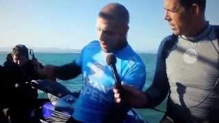 Mick Fanning Jeffreys Bay Shark Attack [upl. by Nordna]