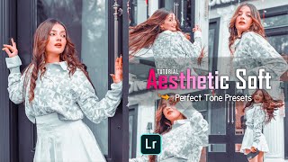 Aesthetic Soft Tone Lightroom Mobile Edit Tutorial  Perfect for Instagram [upl. by Ades]