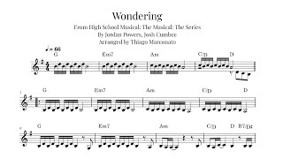 WONDERING High School Musical  Lead sheet [upl. by Kaleb]