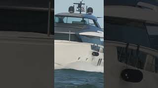 San Lorenzo Yacht Splashes  Haulover Inlet [upl. by Saffren]