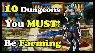 10 Dungeons You Must Be Farming In WoW Gold Making [upl. by Aivatra]