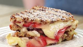 Camembert Cheese Fruit Panini Recipe [upl. by Campos360]