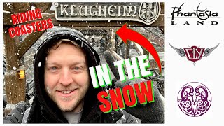 Phantasialand In The Snow Vlog  Wintertraum  January 2023 [upl. by Burkley589]