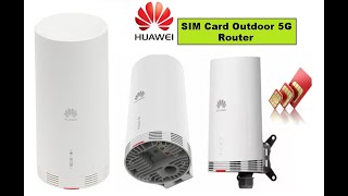 Outdoor 5G router with SIM card  Long Range WiFi Signal [upl. by Eednam]