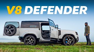 NEW Land Rover Defender 90 V8 Review Why This Car Makes NO Sense  4K [upl. by Tager]