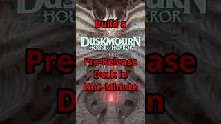 Build a Diskmourn Prerelease Deck in 60 Seconds [upl. by Suivatnad213]