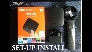 Xiaomi Mi Box Android 60 TV UNBOXING and INSTALLATION 4K ULTRA HD [upl. by Gibert796]